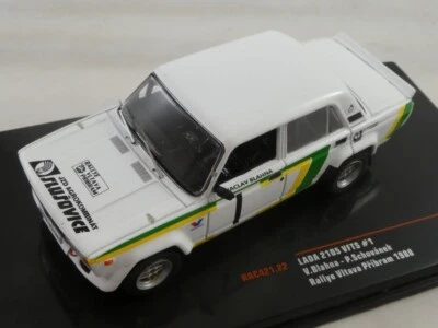 IXO Lada 2105 VFTS #1 Blahna Rallye Vltava Pribram 1988 1/43 RAC421.22 - Immagine 1 di 3
