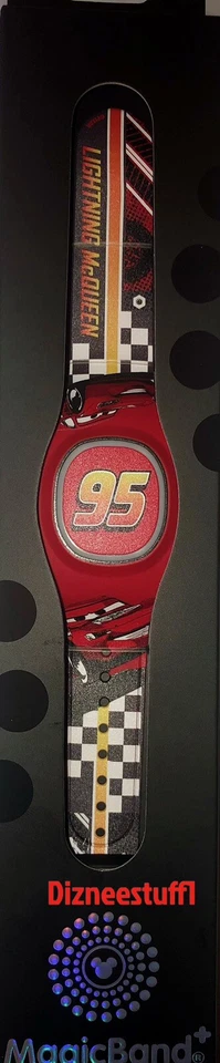 2024 Disney Lightning Mcqueen 95 Cars ￼MagicBand Plus Cable Included - image 1 of 1
