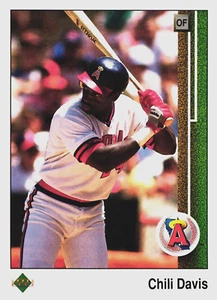 1991 - Upper Deck - Chili Davis - Card #126 - Los Angeles Angels - Baseball Card - Picture 1 of 2
