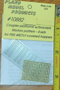 Plano HO #10882 Details for PROTO 2000(TM) 4427 Covered Hopper -- Morton Pattern - Picture 1 of 1