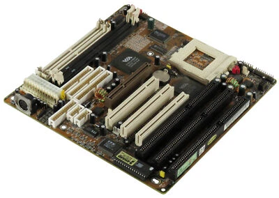 Shuttle HOT-591P V2.0 Socket 7 2x Sdram 2x Simm 3x PCI 3x Isa Motherboard - Image 1 of 2