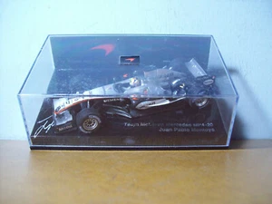 1/43 MINICHAMPS TEAM EDITION McLAREN MP4/20 2005 JUAN PABLO MONTOYA SIGNED CARD - Picture 1 of 4