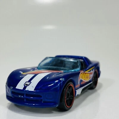 Hot Wheels Dodge Viper RT/10 Race Team Blue 2022 Then and Now 3/10 Loose 208/250 - Image 1 of 4