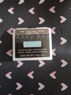 MARY KAY MINERAL EYE COLOR - BLUE TOPAZ DISCONTINUED NEW - Image 1 of 4