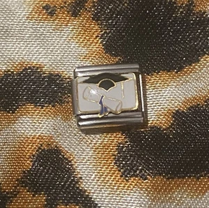 New Black Graduation Cap Italian Charm Fits 9mm Classic Nomination Bracelet - Picture 1 of 1