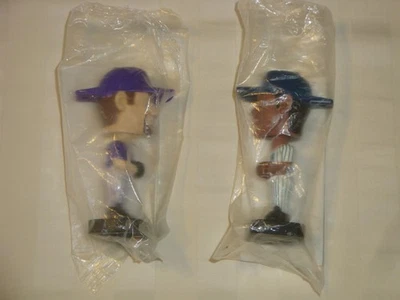 2 Post Cereal Mini Bobbleheads MLB Luis Gonzalez, Bernie Williams - Image 1 of 4
