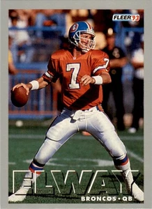 1993 Fleer Shell FACT #8 John Elway Denver Broncos - Picture 1 of 2