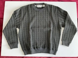 JHANE BARNES Vtg Sweater Sz Lrg Made In Japan Wool Geometric Abstract Rare - Picture 1 of 6