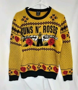 Guns And Roses Ugly Christmas Sweater Men's Size XL - J7 - Picture 1 of 3