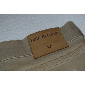 True Religion Jeansshorts Ricky Golf Herren Gr. 42 hellbraun Baumwollmischung Stretch Denim - Bild 1 von 9