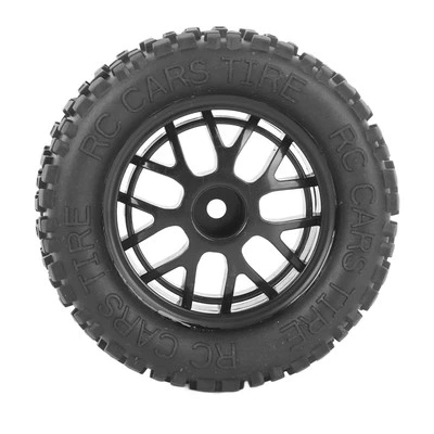 4Pcs RC Reifen Gummi Universal Lkw Rad Für 1:14 1:16 1:18 Auto Modell Zubehö NTS - Bild 1 von 4