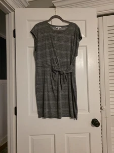 Abito donna XL Nine West senza maniche grigio erica cravatta laterale  - Foto 1 di 9