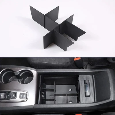 Para Honda Ridgeline 17-23 Coche Consola Central Apoyabrazos Caja de Almacenamiento Inserto Divisor Foto 1 de 4