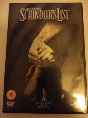 Schindler's List DVD 🌀 Liam Neeson (2004) Steven Spielberg  - Image 1 of 2