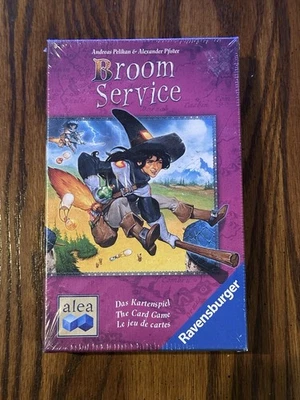 Ravensburger Broom Service Card Game ~ Ages 8+ | 3-6 players NEW Sealed! - Image 1 of 2