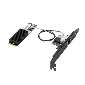 AQC113 M.2 B+M 10GbE Network Card to RJ45 Ethernet Network Adapter for Desktopbs - Picture 1 of 10