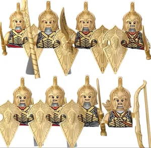 Custom Lord If The Rings Elf Soldiers 8pc - Picture 1 of 7