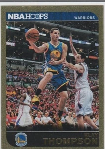 KLAY THOMPSON Golden State Warriors GOLD FOIL INSERT Basketball Card NO RES! - Picture 1 of 2