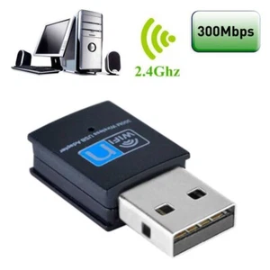 Clé USB Adaptateur Wifi 2.0 802.11 LAN  2.0 300 Mbps Windows xp vista 7 8 10 11 - Afbeelding 1 van 24