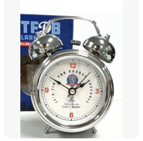 2018 LOS ANGELES DODGERS ITFDB It’s Time For Dodger Baseball Alarm Clock Sga New Cover