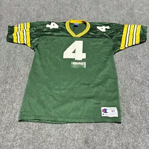 Vintage Brett Favre Green Bay Packers Jersey Men's 44 Champion USA Made NFL* - Picture 1 of 13