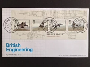 GB 2019 British Engineering M/Sheet on Unaddressed First Day Cover Engineers Way - Picture 1 of 1