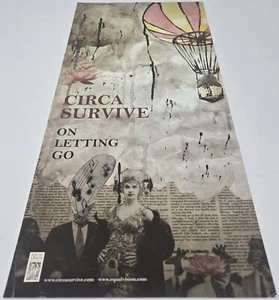 Circa Survive "On Letting Go" 9x17.5 Tour Poster RARE - Picture 1 of 2