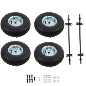 KIT RUEDAS PARA GENERADOR 9000 8750 6500 VATIOS SIN GENERADOR 10" NEUMÁTICO - Imagen 1 de 12