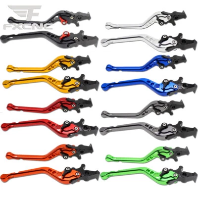 For  S1000RR 2010-2014  CNC 3D Long Brake Clutch Hand Levers S1000R 2014 A Pair - Image 1 of 4