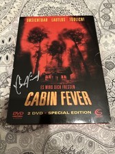 ELI ROTH’S CABIN FEVER REGION 2 GERMAN DVD HAND SIGNED CERINA VINCENT