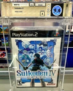 Suikoden IV (Sony PlayStation 2 PS2 ) Brand New Sealed Wata Graded Not Vga Cgc - Picture 1 of 2