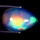 4.73 Karat Dreieck Cabochon (14 X 10 MM) Äthiopische Blinkt Regenbogen Edelstein