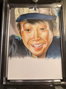 INDIANA JONES KE HUY QUAN SHORT ROUND 1ST APPEARANCE SKETCH CARD 5 MOVIE VI 1/1