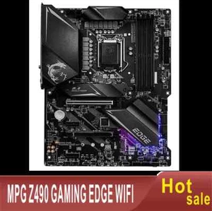 MSI MPG Z490 GAMING EDGE WIFI LGA 1200 Intel Z490 SATA 6Gb ATX Intel Motherboard - Picture 1 of 4