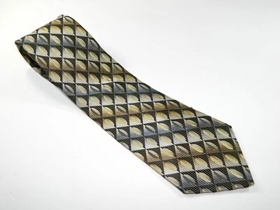 Corbata de seda para hombre PAUL DIONE COLLECTION THE MEN'S WEARHOUSE NUEVA METÁLICA Foto 1 de 4