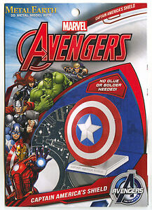 Metal Earth Avengers Captain America's SHield 3D Puzzle Micro Model