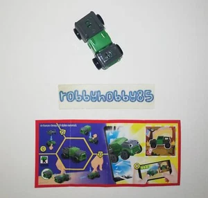 VU098 PICK-UP VERDE + BPZ KINDER SORPRESA ITALIA 2021/2022 APPLAYDU - Picture 1 of 1