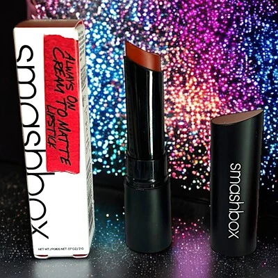 Smashbox - Always On Cream to Matte Lipstick - Out Loud 0.07 Oz / 2 G New In Box - Image 1 of 4