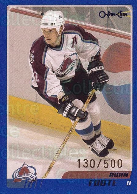 2003-04 O-pee-chee Blue #129 Adam Foote - Image 1 of 1