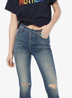 Mother Denim Stunner Ankle Fray, Field Of Dreams Size 28 $ 238