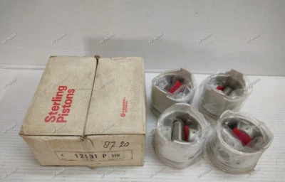 4XFederal Mogul STERLING Piston 12131P  STD 87.20MM For Nissan Forklift H20 - Image 1 of 4