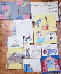 Lydia Monks Original Illustrations For Children's Boooks (Leah Wilcox) - Picture 1 of 15