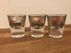 3 x Sierra Tequila Shot Glasses 