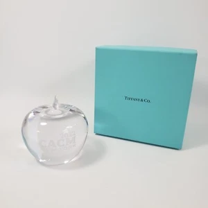 Tiffany & Co. 2022 CACM New York Crystal Paperweight - Picture 1 of 11