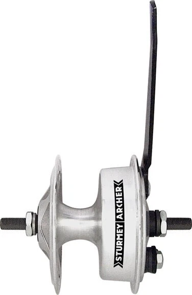 Sturmey Archer X-FD 70mm Trommelbremse Vorderradnabe, 36h silber - Bild 1 von 1