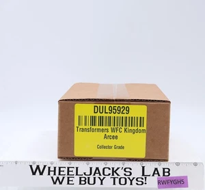 Arcee Transformers Kingdom War for Cybertron WFC BBTS Collector Grade NEW SEALED - Picture 1 of 6
