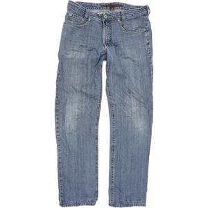 Joker Double Saddle Stitched Men Blue Straight Regular Jeans W36 L34 (69615) - Picture 1 of 5