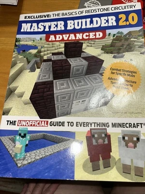 Master Builder 2.0 Advanced Unofficial Guide to Everything Minecraft - paperback - Image 1 of 4