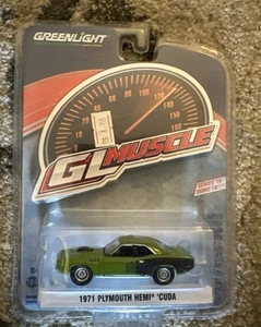 Greenlight GL Muscle Series 18 1971 Plymouth Hemi Cuda - Picture 1 of 3