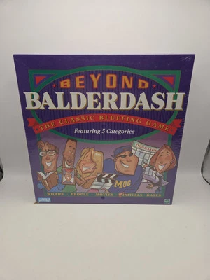 Parker Brothers Beyond Balderdash Board Game 1997 Vtg Retro 1990s (Sealed) - Image 1 of 2
